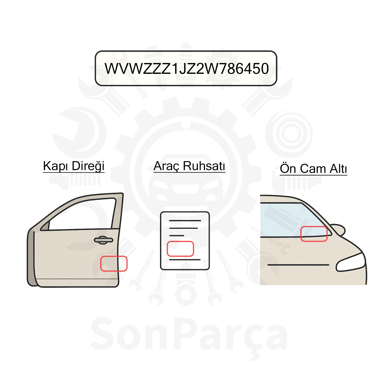 Şasi Numarası Nerede