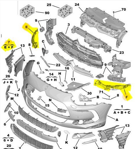 Ön Tampon Bağlantı Ayağı