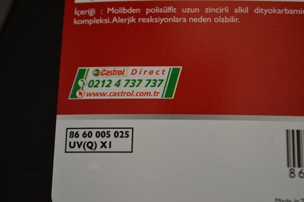 Motrio/Mais Muadil 5W-30 Yağ 8660005025