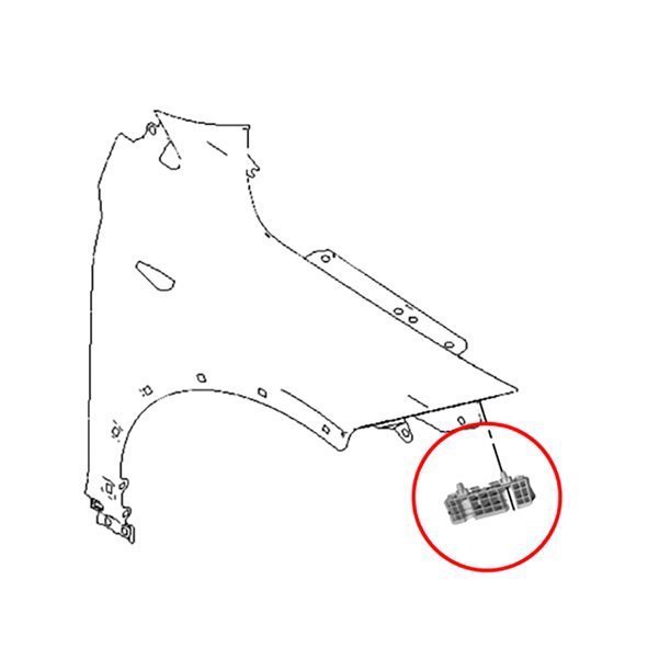 Çamurluk Ayak Bağlanti Ön