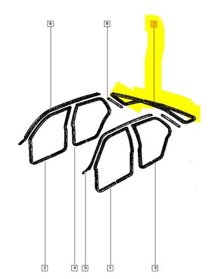 Orjinal Cam Fitili 6001539672