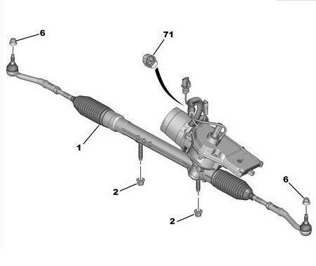 Elektirikli Direksiyon Kutusu