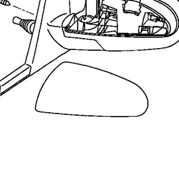 Sol Kapı Ayna Kapağı