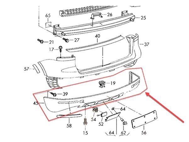 Arka Tampon Kaplaması