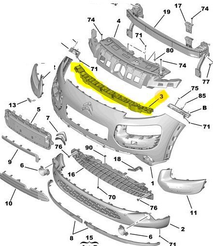 Ön Tampon Köpüğü