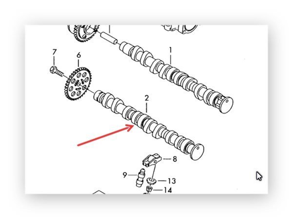 Eksantrik Mili Egzoz