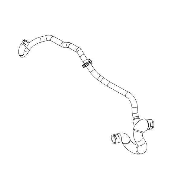 Motor Radyatörü Alt Su Hortumu