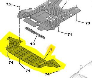 Ön Tampon Alt Muhafazası