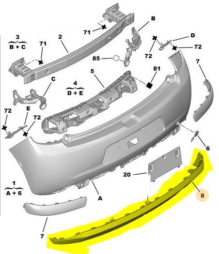 Arka Tampon Kaplaması