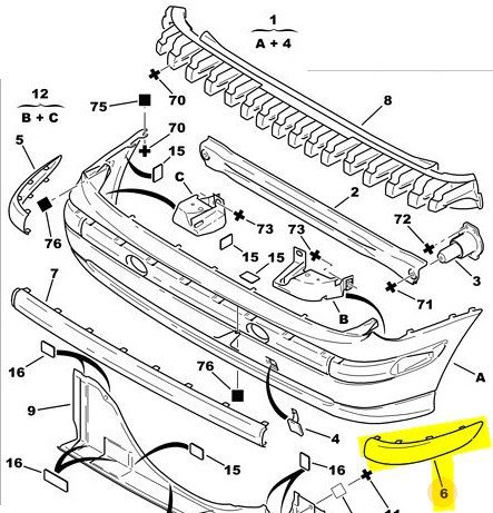 Arka Sağ Tampon Kaplaması