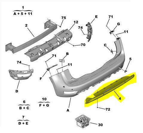 Arka Tampon Kaplaması
