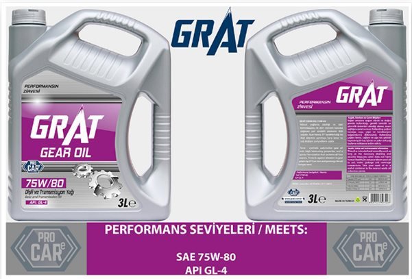 Volkswagen Tiguan 2011-2016  Grat 75W-80 Şanzıman Yağı GRT675803