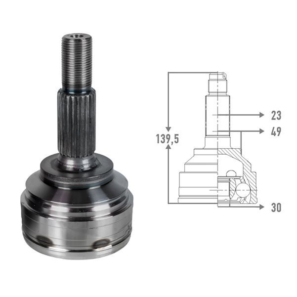 Ön Dış Aks Kafası