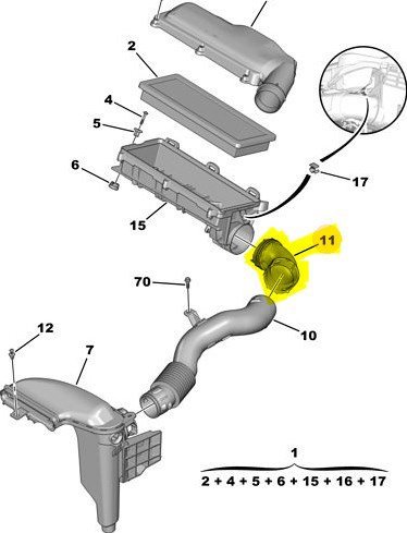 Hava Filtre Kutusu / Rezonatör