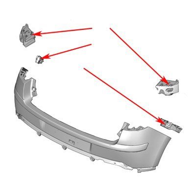 Arka Tampon Bağlantı Ayağı
