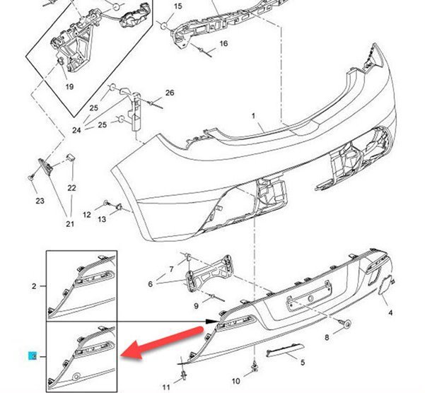 Arka Tampon Kaplaması