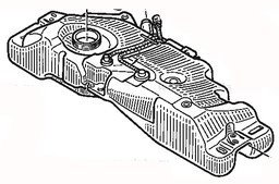 Renault Clio Symbol 2008-2012  Orjinal Yakıt Deposu 7700412144