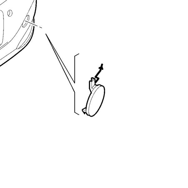 Arka Tampon Çeki Kapağı