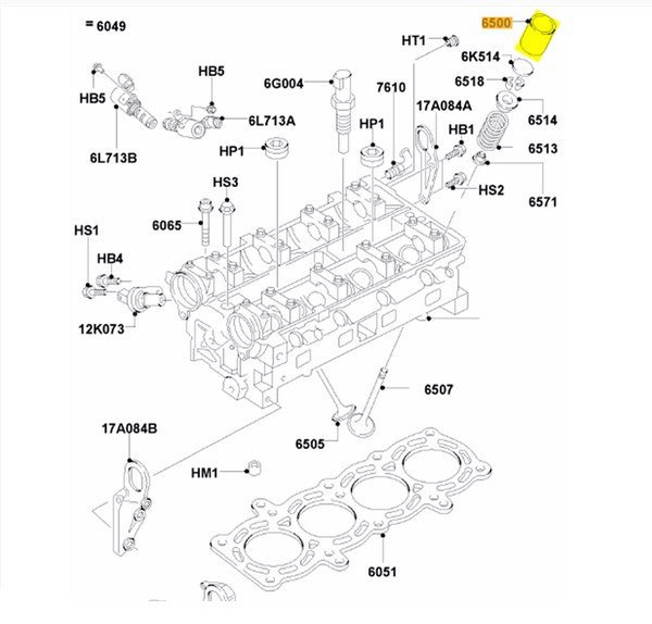 Ford Mondeo 2007-2011  Orjinal Subap Fincanı 1633762