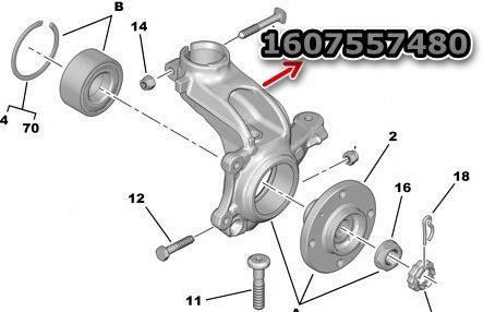 Ön Sol Aks Taşıyıcı