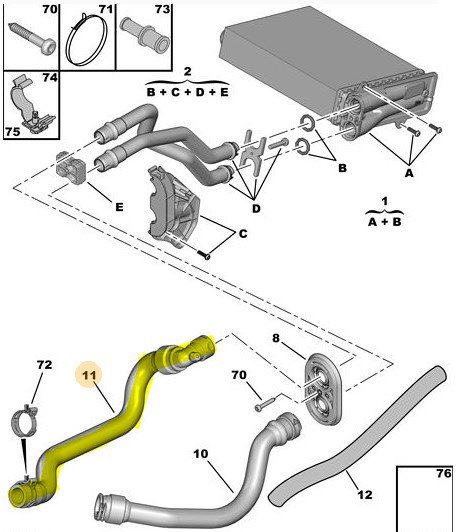 Kalorifer Radyatör Hortumu