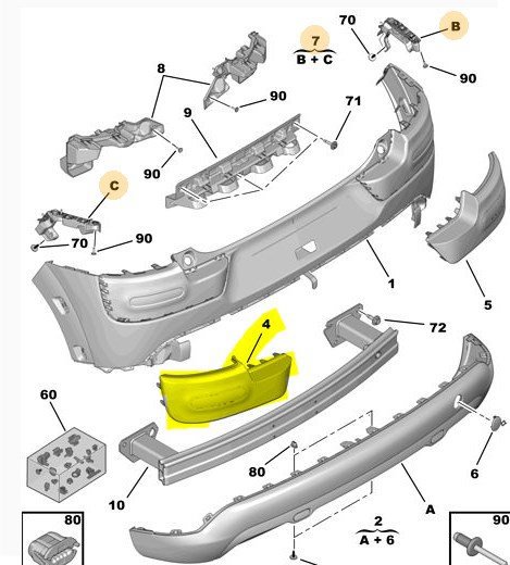 Arka Sol Tampon Kaplaması