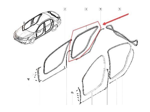 Arka Sağ Kapı Fitili