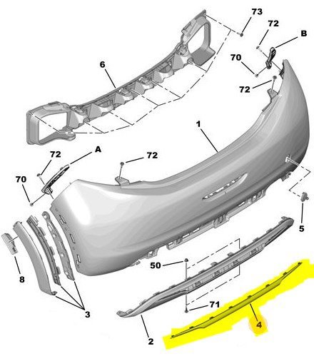 Arka Tampon Kaplaması
