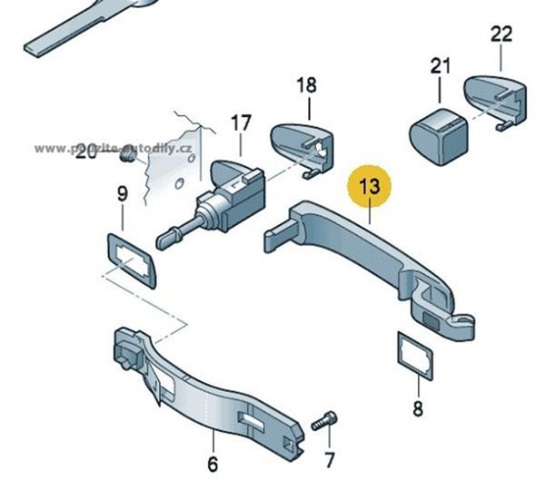 Ön Dış Kapı Kolu