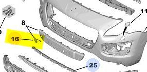 Ön Tampon Çeki Kapağı