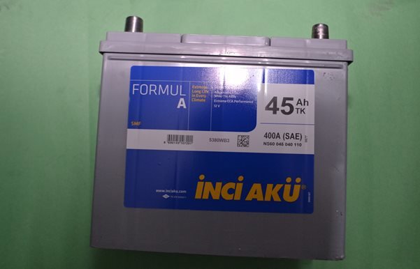 İnci 45 Ah Akü IN7855