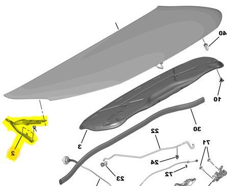 Ön Sol Kaput Menteşesi