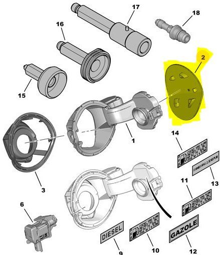 Yakıt Depo Kapağı
