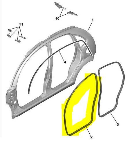 Ön Sol Kapı Fitili