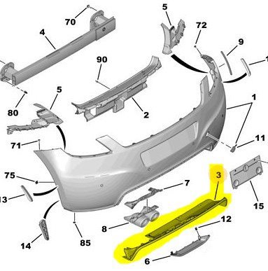 Arka Tampon Kaplaması