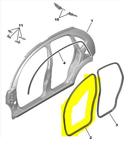 Ön Sağ Kapı Fitili
