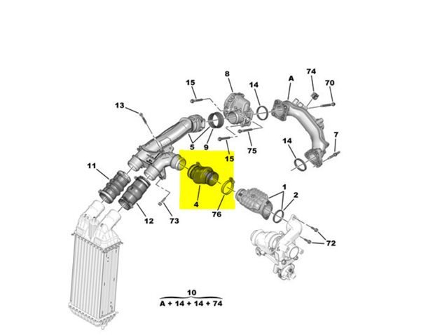 Turbo Radyatör Hortumu