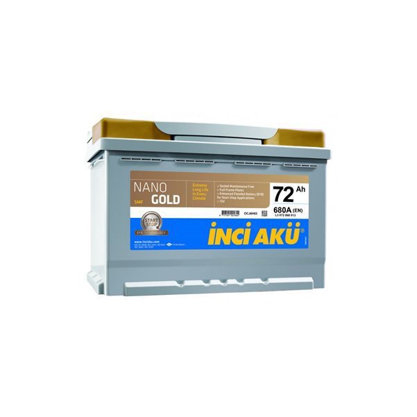 72 Ah Akü