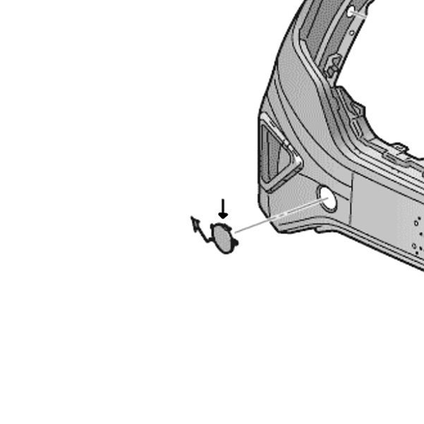 Ön Tampon Çeki Kapağı