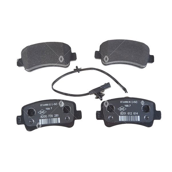 Renault Master 2008-2014  Trw-Lucas Arka Fren Balatası GDB1903