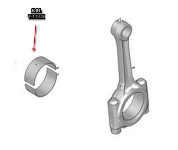 Volkswagen Polo 2010-2014  Glyco Kol Yatak 713904