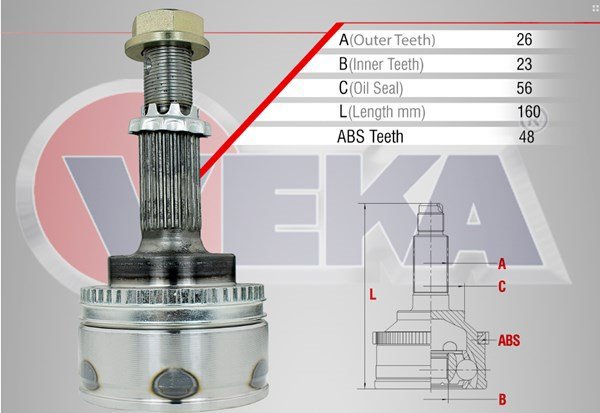 Ön Dış Aks Kafası
