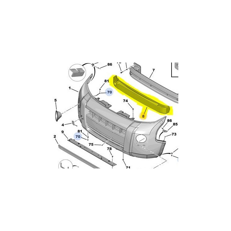 Ön Tampon Köpüğü