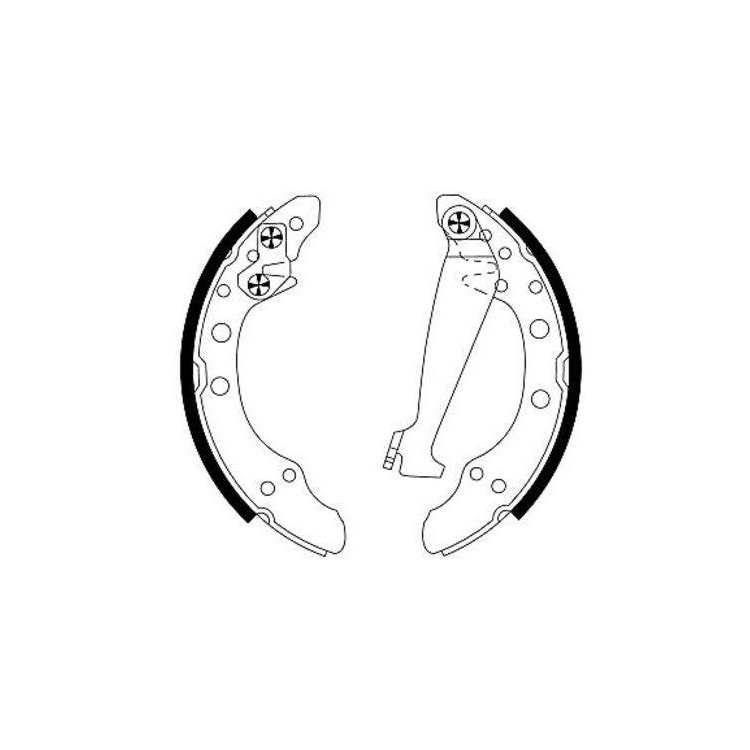 Volkswagen Polo 2010-2014  Repra Arka Fren Balatası 4423077