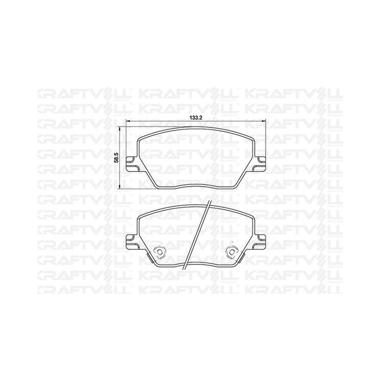 Kraftvoll Ön Fren Balatası 07010072