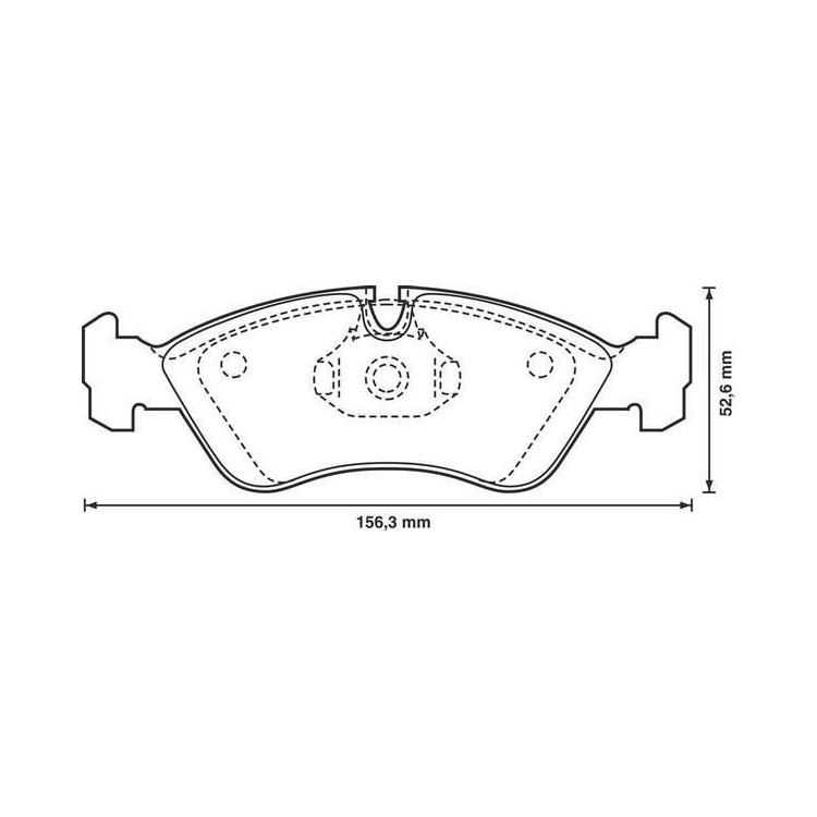 Bosch Ön Fren Balatası 0986491900
