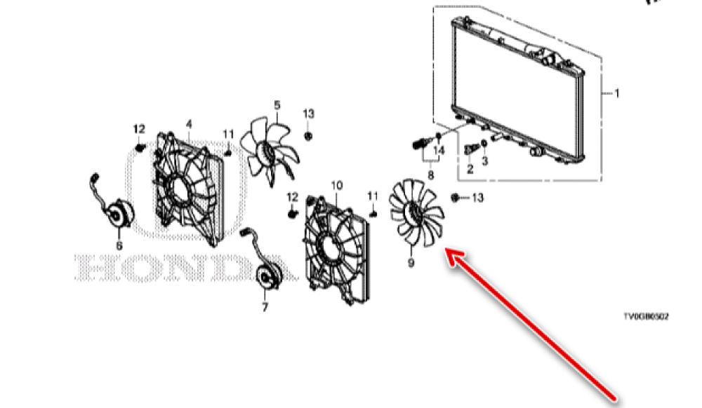 Fan Motoru Pervanesi