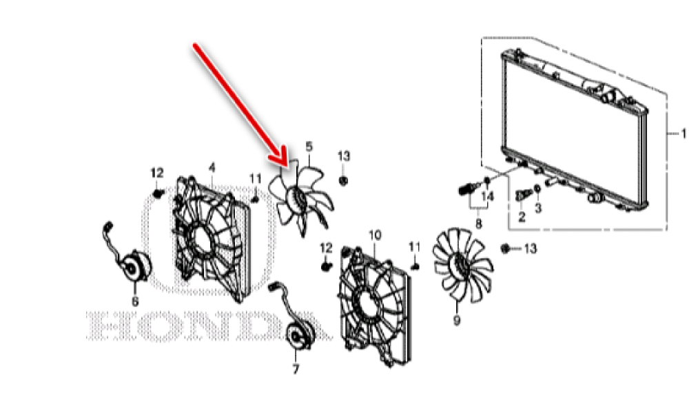 Fan Motoru Pervanesi