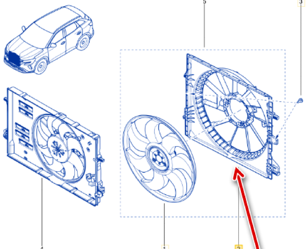 Fan Motoru Çerçevesi