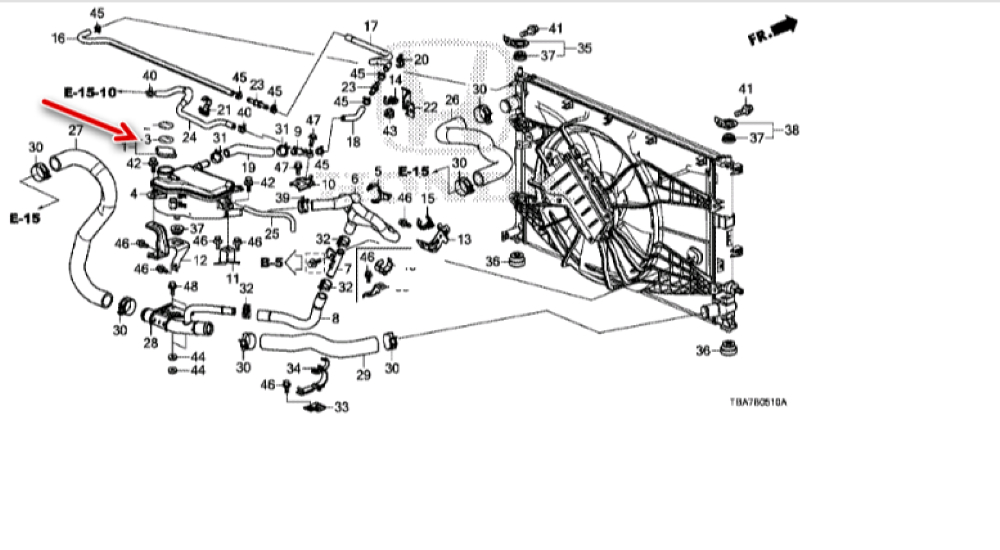 Motor Radyatörü Ek Depo Kapağı